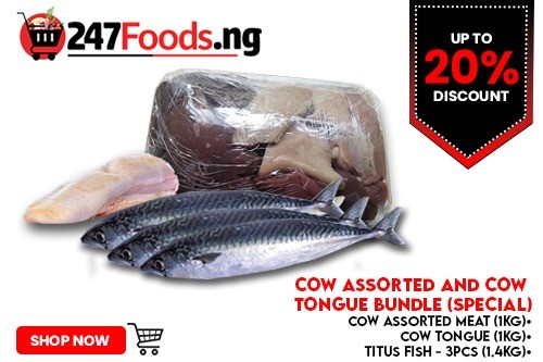 Cow Assorted and Cow Tongue Bundle (Special)